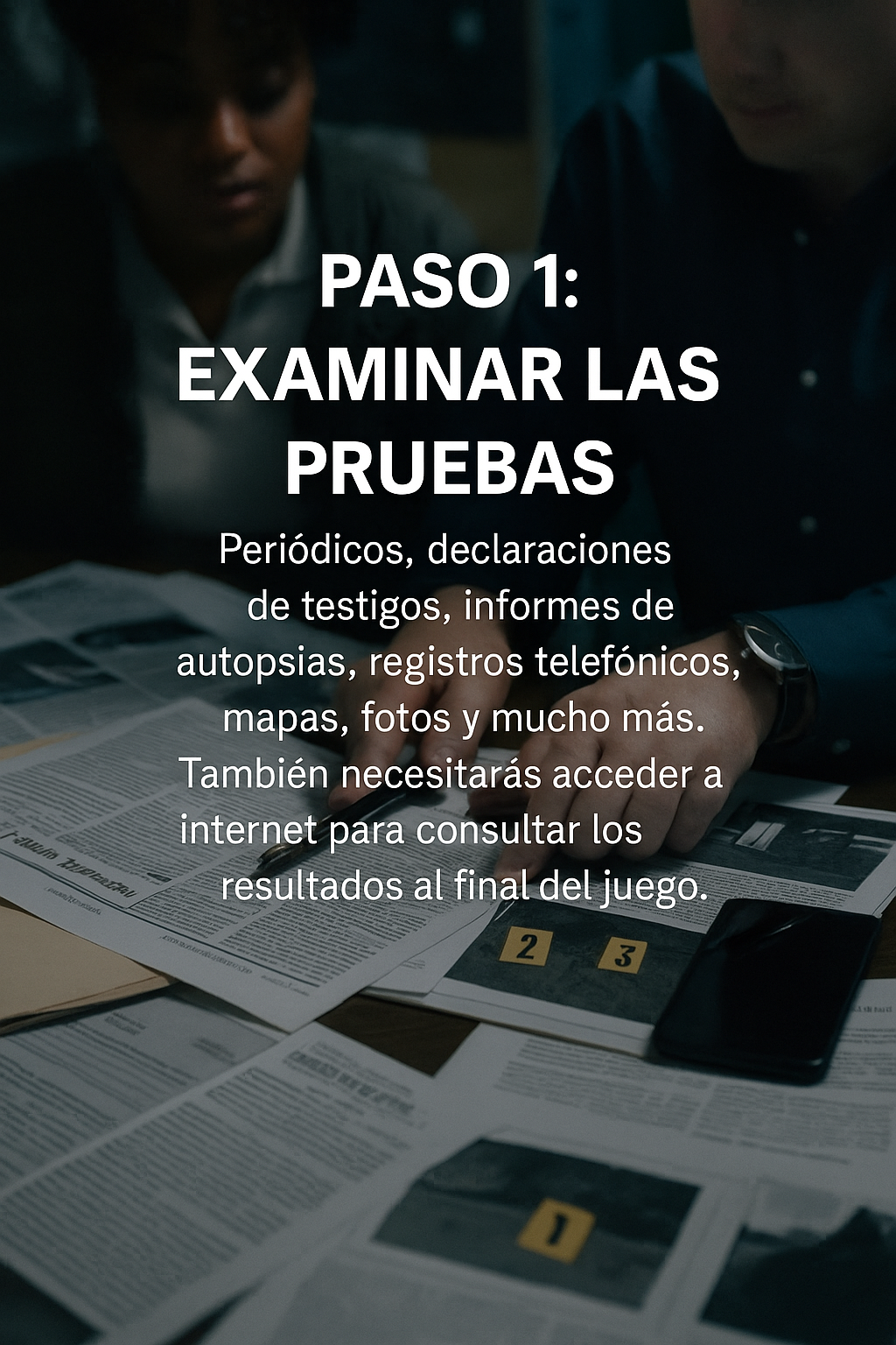 NUEVOS JUEGOS DE INVESTIGACION - HOY 3X1 - LLEVATE 3 CASOS + 7 CASOS EXPRESS DE REGALO
