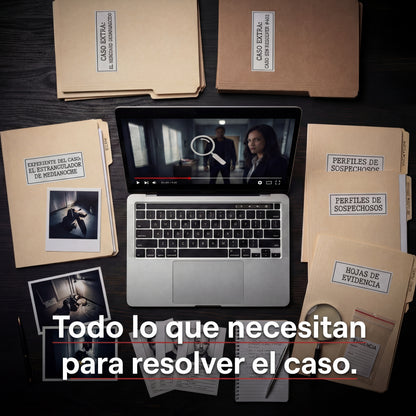 KIT INTERACTIVO DE DETECTIVES - EL CASO DEL AUTO BLANCO